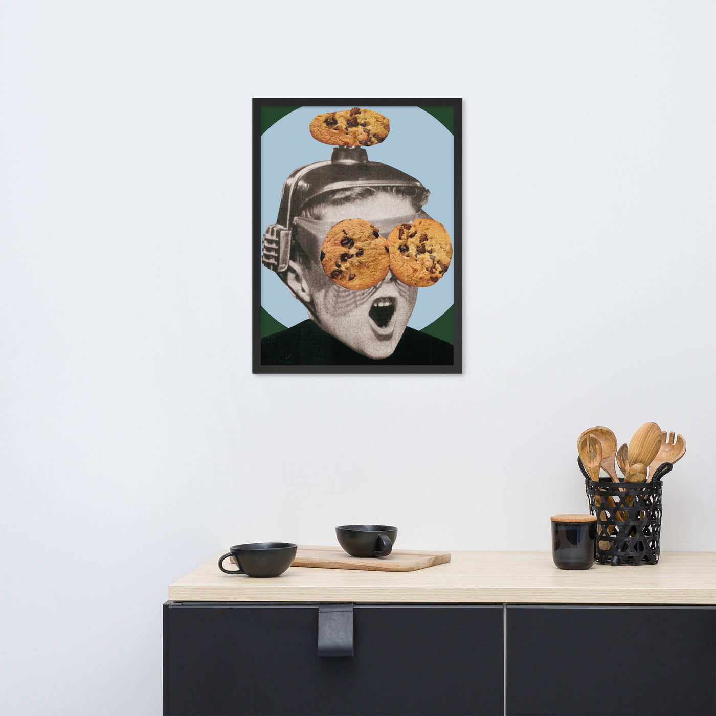 Gerahmtes Bild Kollektion "Kitchen Art" - Cookie Welt